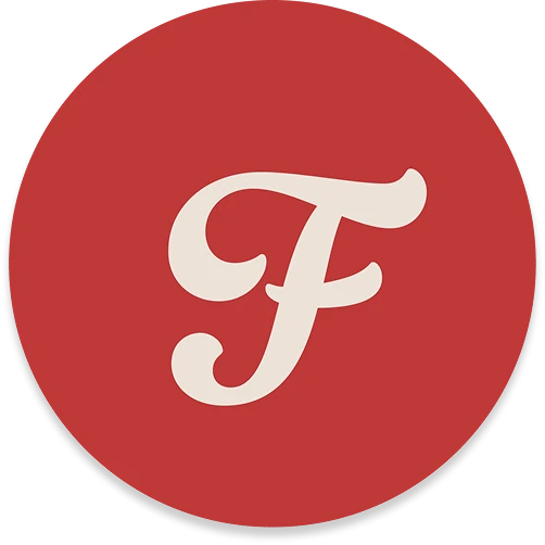 Duas Formigas - Fer Fontoura - monograma - vermelho