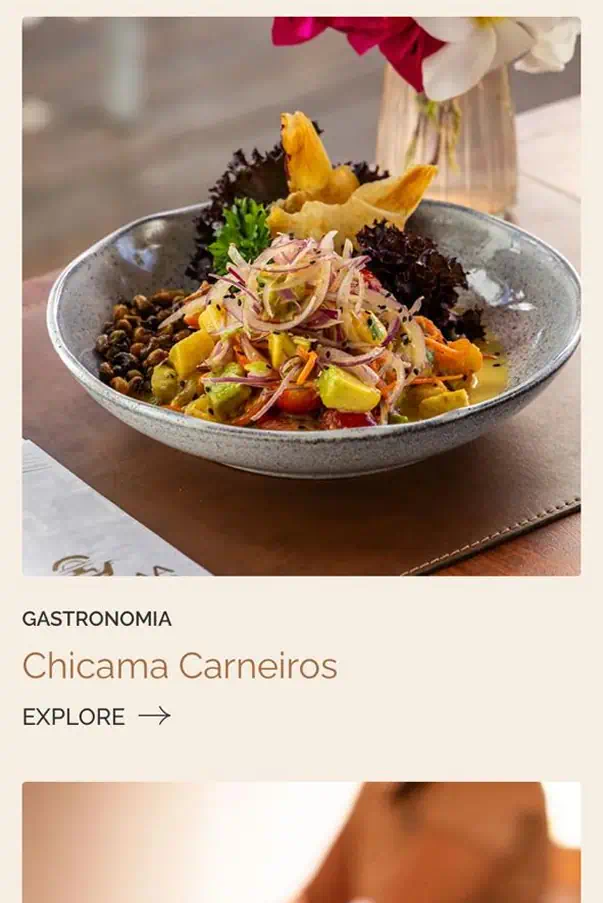 Pousada Praia dos Carneiros - gastronomia