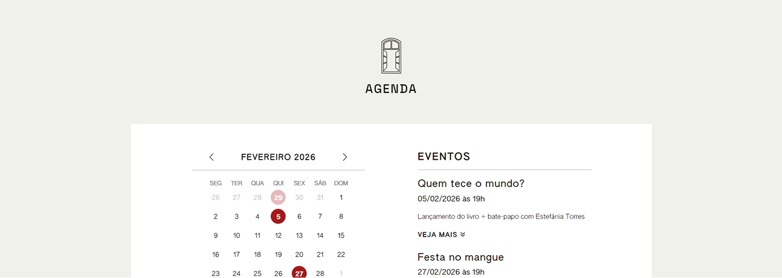Telaranha Livraria e Editora - Agenda - Duas Formigas Design