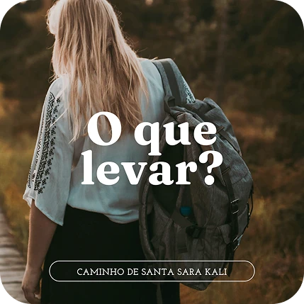 Caminho de Santa Sara Kali - post para Instagram